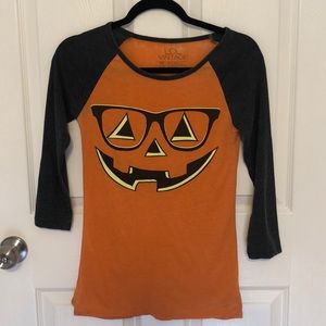 Pumpkin 3/4 sleeve tee 🎃